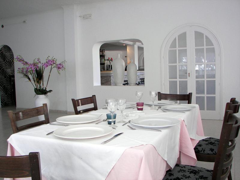 Hostal Los Pinos Es Cana Restaurante foto